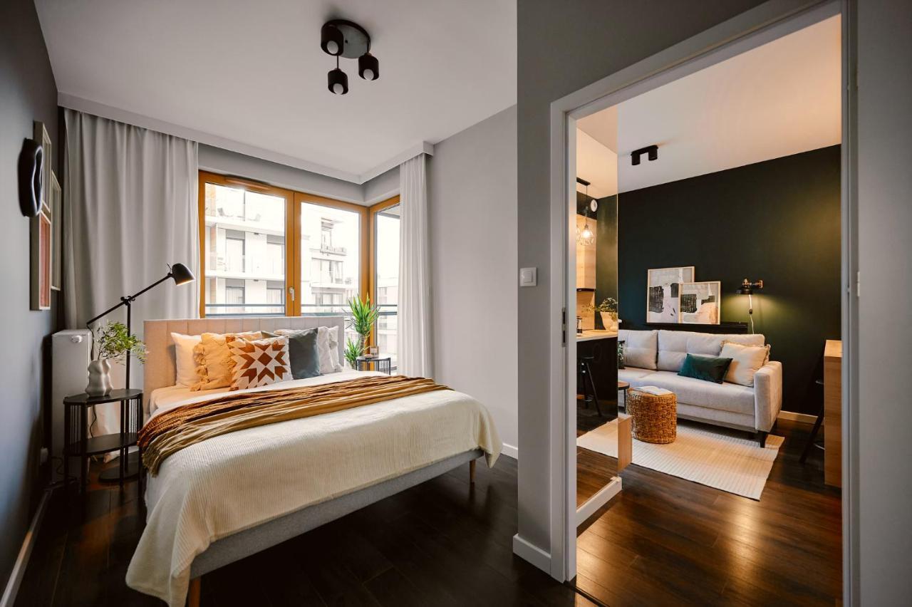 Przytulny Apartament Greenwall Krakow Bagian luar foto