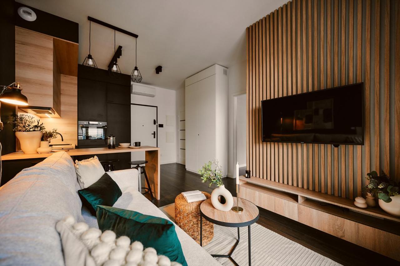 Przytulny Apartament Greenwall Krakow Bagian luar foto